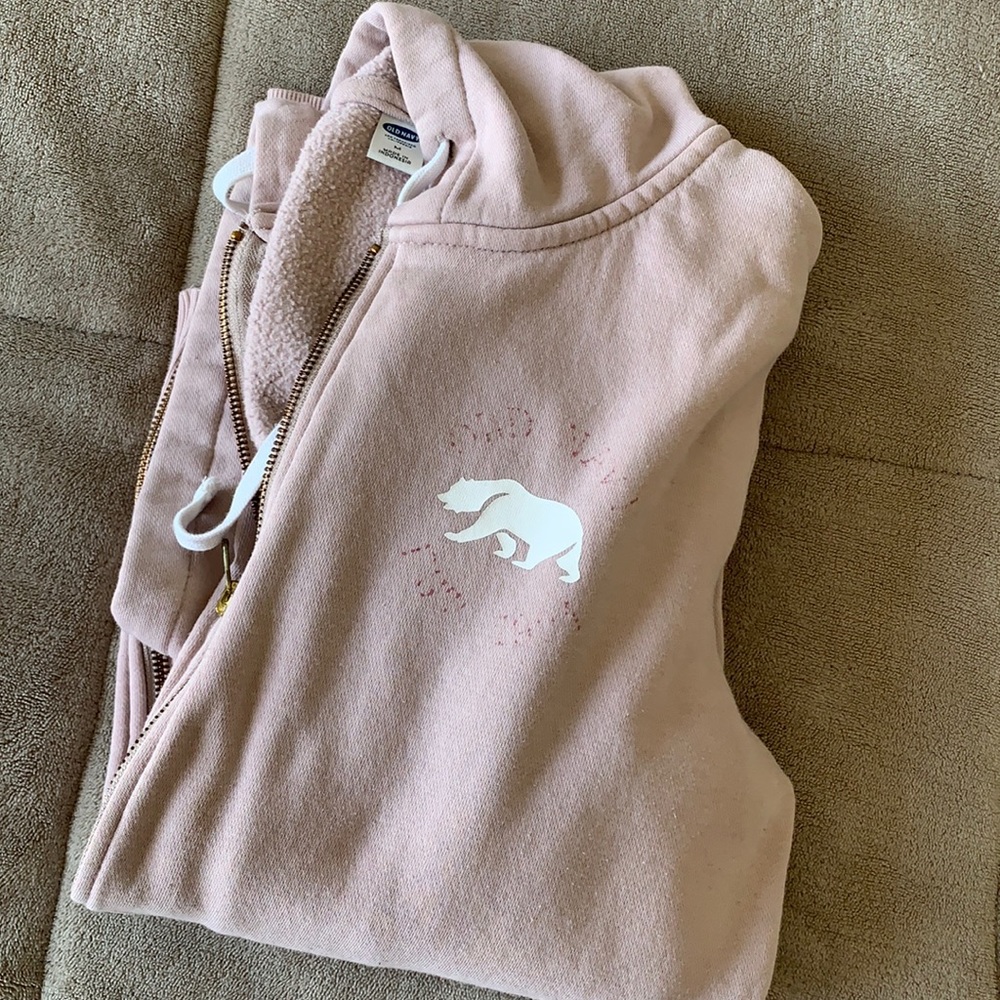 Pink sweater